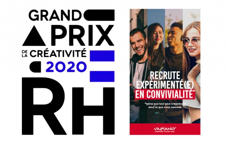 Vapiano gagne le Grand Prix de la Créativité RH 2020