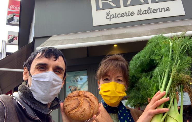 Le pain Esmeralda, une idée de Adriano Farano et Alessandra Pierini