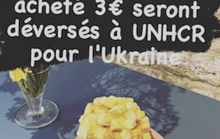 Pasticcera Simona collecte des fonds pour les Ukrainiens