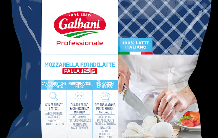 La mozzarella Fiordilatte, un classique italien de Galbani Professionale 
