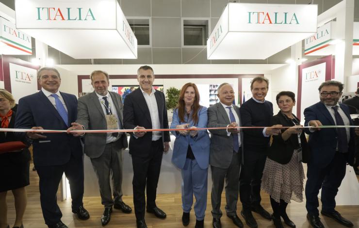 Sial  2022 : l'Italie inaugure son pavillon avec panache 