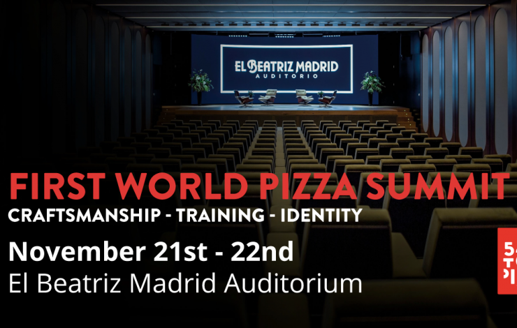 La pizza s'offre son 1er sommet mondial les 21 et 22 novembre, à Madrid