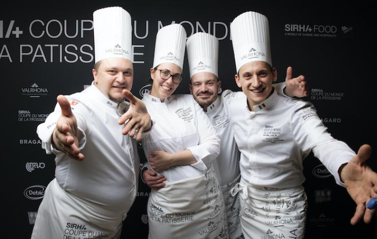 SIRHA 2023 : La France et l’Italie sont 2ème et 3ème de la 18 ème Coupe du Monde de pâtisserie