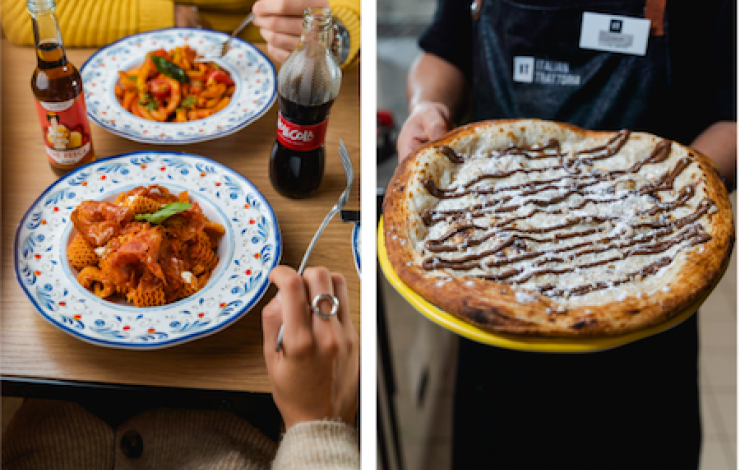 IT Italian Trattoria lance sa nouvelle carte avec une Pizza végétale et une Pasta tartuffo e funghi