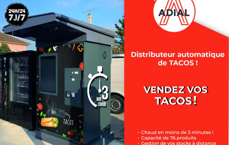 PANIDOOR, le distributeur automatique de paninis et nouveautés tacos
