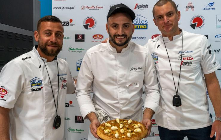 Jérémy Viale, pizzaiolo multi-primé, devient Champion de France de Pizza Dessert 2023