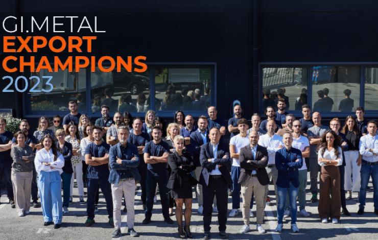 Gi.Metal fait partie, pour la 2 ème année consécutive, des entreprises Championnes de l'exportation