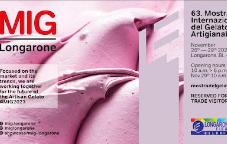 MIG Longarone, le salon incontournable du gelato