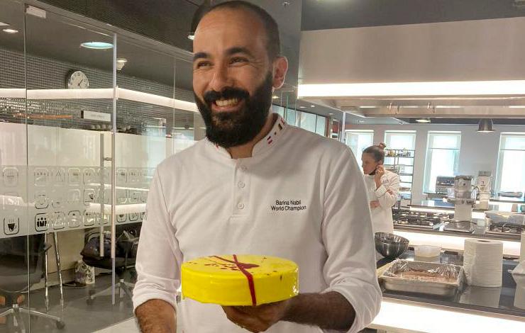 Nabil Barina, à nouveau Champion du Monde de pâtisserie au Host de Milan