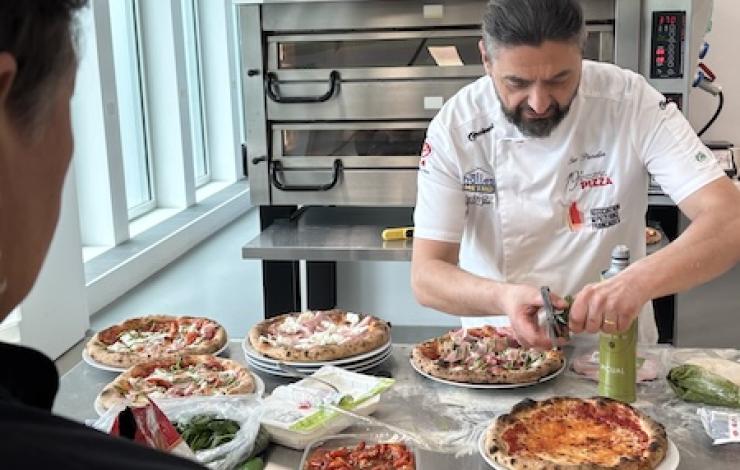 Ciro Panella, Champion de France et du monde, propose des masterclasses de pizza et pasta du 27 au 29 octobre