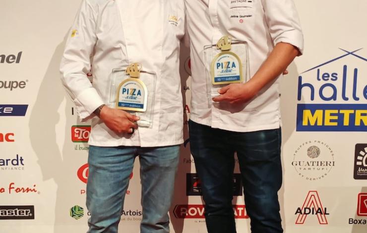 Cyrille Auffret et Jérôme Gourmelen, champions de France de Pizza a Due, en route pour Parme 
