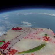 Une pizza Hawaïenne dans l'espace