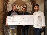 Pizza Cosy offre 300 € au centre hospitalier de Vienne pour son arrivée