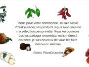 Alexis Pizzacrusader lance son épicerie en ligne
