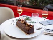 La bûche de Noël de l’Armani Café rend hommage à la nature 