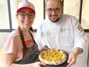 Au menu chez Pizza Cosy la pizza dessert de Elodie Condemi - Le Meilleur Pâtissier