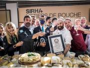 Record du monde : pizza aux 834 fromages français  