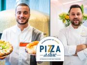 Peppe Cutraro et Antonio Salvatore jurés du concours Pizza a Due de Galbani Professionale