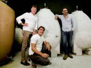 Le Chef Yannick Alléno présente Fuori Marmo, le 1er vin élevé en jarres de marbre blanc de Carrare