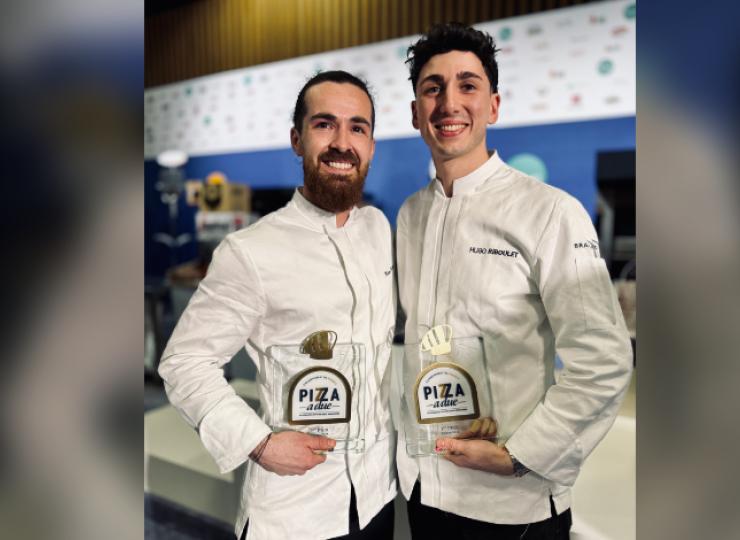 Pizza a Due de Galbani Professionale 2024 : Maxime Mathiot et Hugo Riboulet vainqueurs