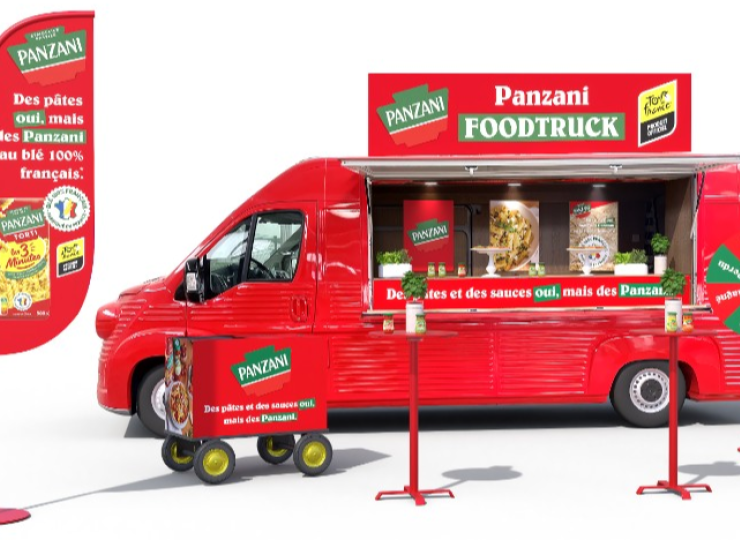 Panzani, partenaire officiel du Tour de France, sera présent à Nice pour l'arrivée de cette 111 e édition