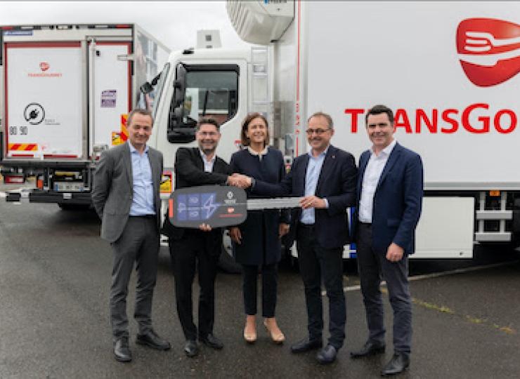 Transgourmet France et Renault Trucks s'engagent pour une livraison durable