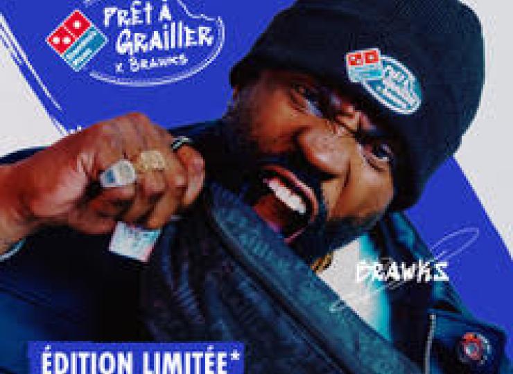Dominos Pizza et Brawks lancent une collection streetwear permettant de commander des pizzas