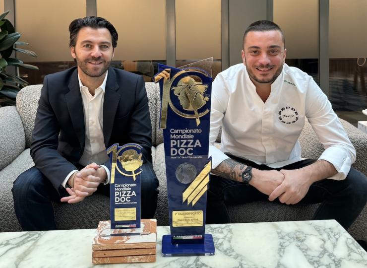 Peppe Cutraro et Gruppo Peppe, Meilleur Pizzaïolo d’Europe et Meilleure Enseigne de Pizzeria Mondiale 2024