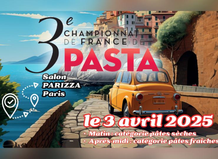 Championnat de France de Pasta fraîche : les 10 finalistes à suivre le 3 avril au Parizza