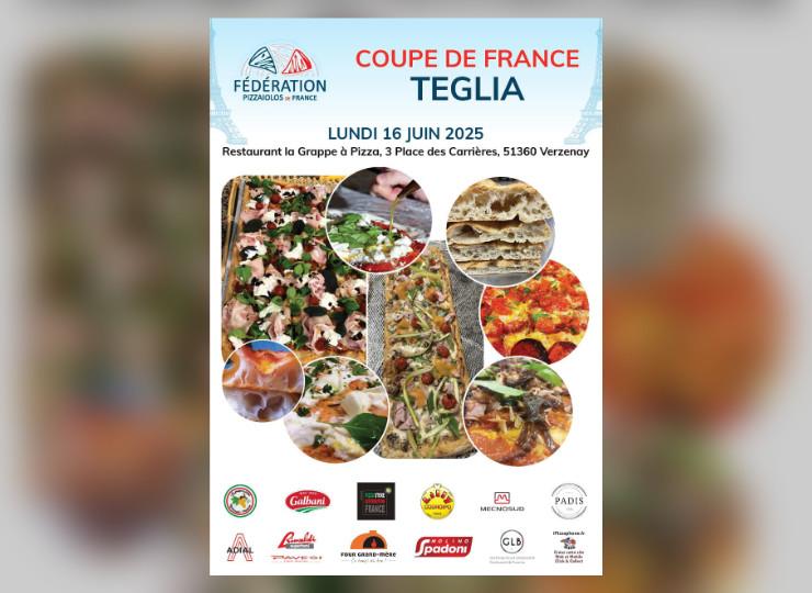 La Coupe de France de pizza en Teglia 2025 arrive le 16 juin