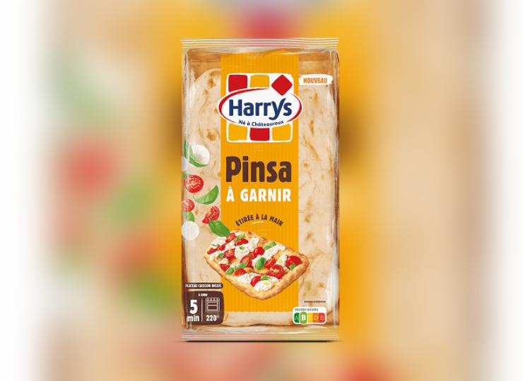 Harrys, marque du groupe Barilla, lance la Pinsa à garnir