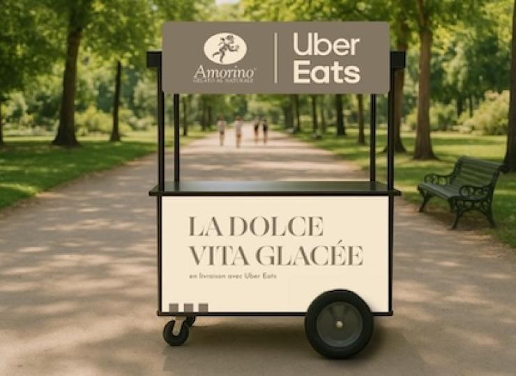 Amorino et Uber Eats organisent une distribution gratuite de glaces dans des parcs le 2 juillet