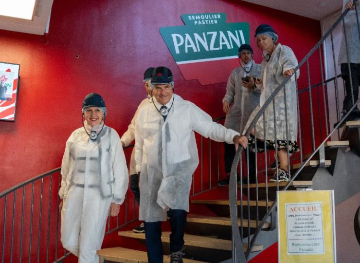  Panzani fait visiter son site à Annie Genevard, Ministre de l’Agriculture et de la Souveraineté alimentaire