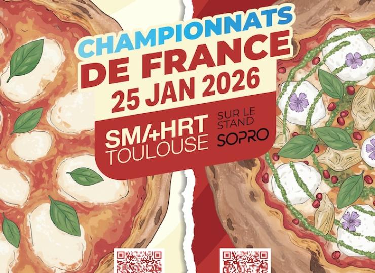 Championnats de France de pizza napolitaine au SMARHT Toulouse le 25 janvier