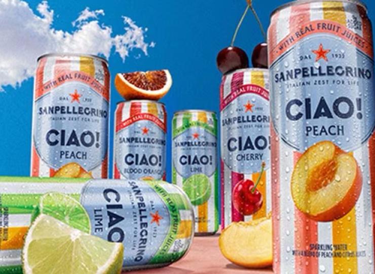 SanPellegrino lance Ciao, une boisson pétillante aux accents de dolce vita italienne