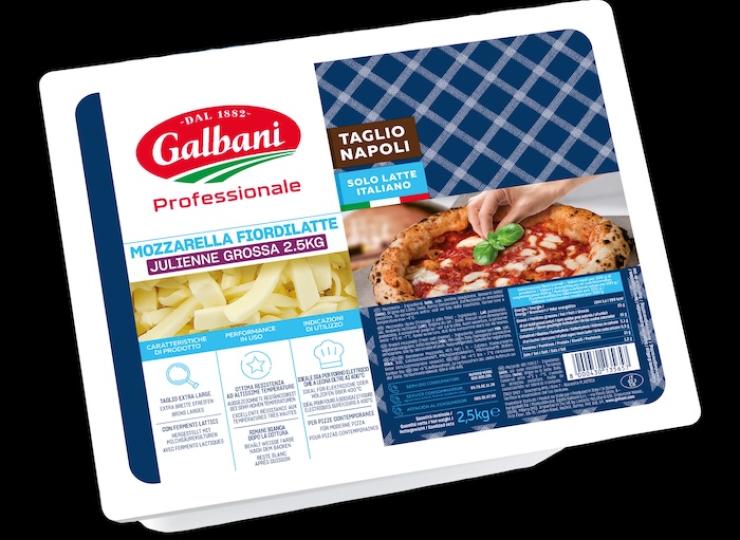 Galbani Professionale lance une mozzarella 100% fior di latte au format Taglio Napoli