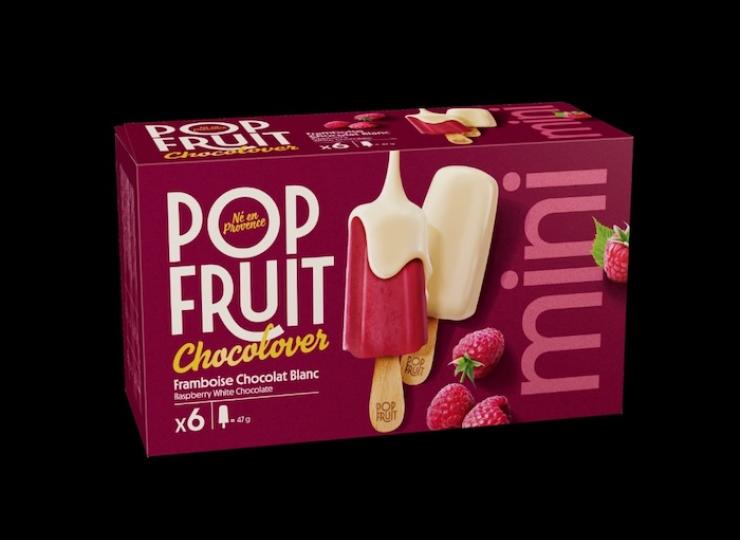Pop Fruit, marque de sorbets aux fruits et au chocolat, innove avec la composition de recettes 199% fruits