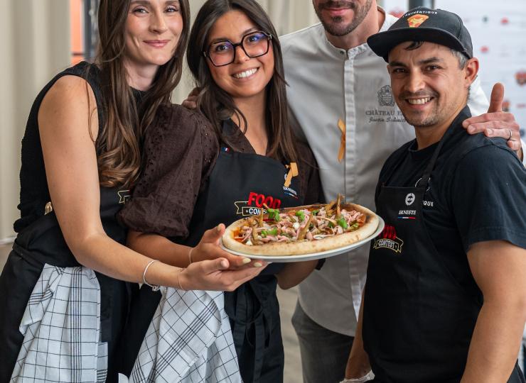 Food Contest : l’équipe du chef étoilé Justin Schmitt remporte la 1ere édition de ce concours de pizza inédit