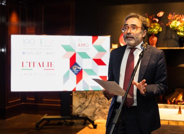 Luigi Ferrelli, Directeur d'ICE Paris