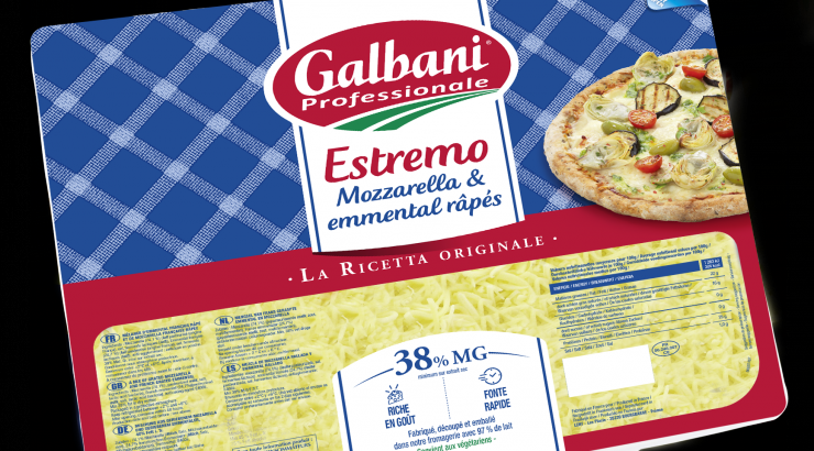 NOUVELLE RECETTE FROMAGE A PIZZA ESTREMO DE GALBANI PROFESSIONALE
