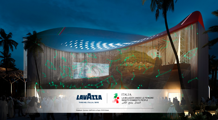 Lavazza porte le café italien à l'expo de Dubaï