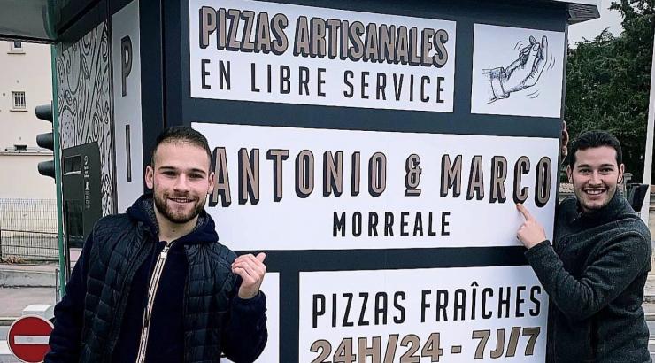 Antonio & Marco Morreale : pizze artisanales en libre service près de Lyon