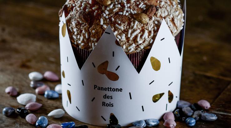 Christophe Louie propose Le panettone des Rois pour l'Epiphanie
