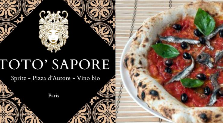 Toto' Sapore Paris, pizza d'autore près de République