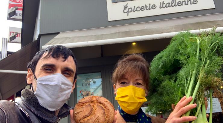 Le pain Esmeralda, une idée de Adriano Farano et Alessandra Pierini