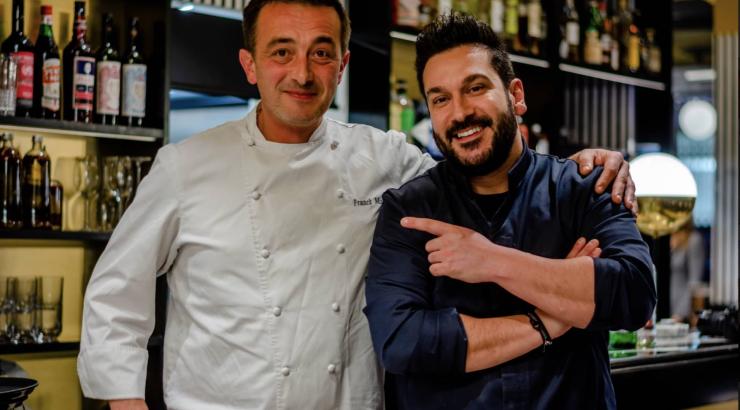 Denny Imbroisi signe la carte de la Cucùcina, restaurant de La Folie Douce à Val d’Isère