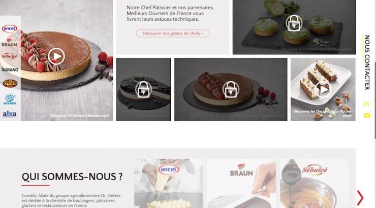 Nouveau site Condifa (www.condifa.fr ) intégrant alsa Professionnel et Moench