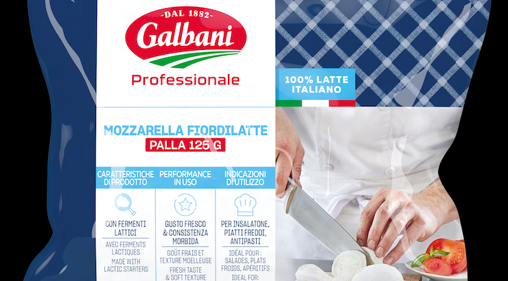 La mozzarella Fiordilatte, un classique italien de Galbani Professionale 