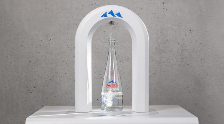 Evian lance la première offre de vrac d'eau