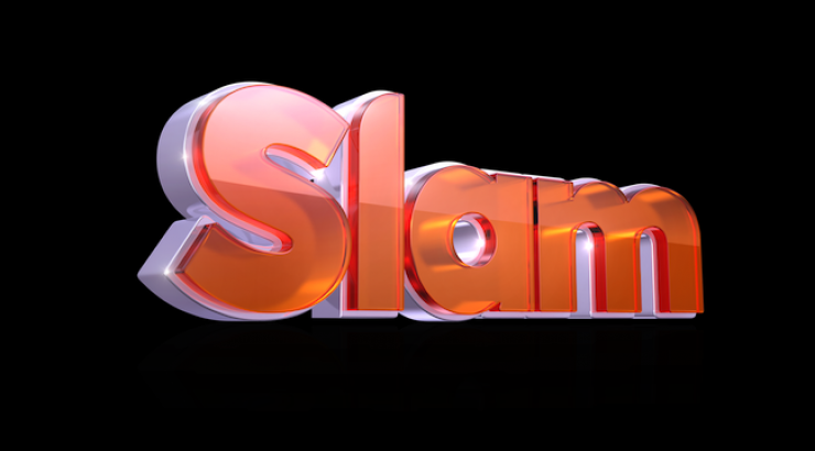 Sylvain Panaccione de l'APF sur le plateau de l'émission SLAM